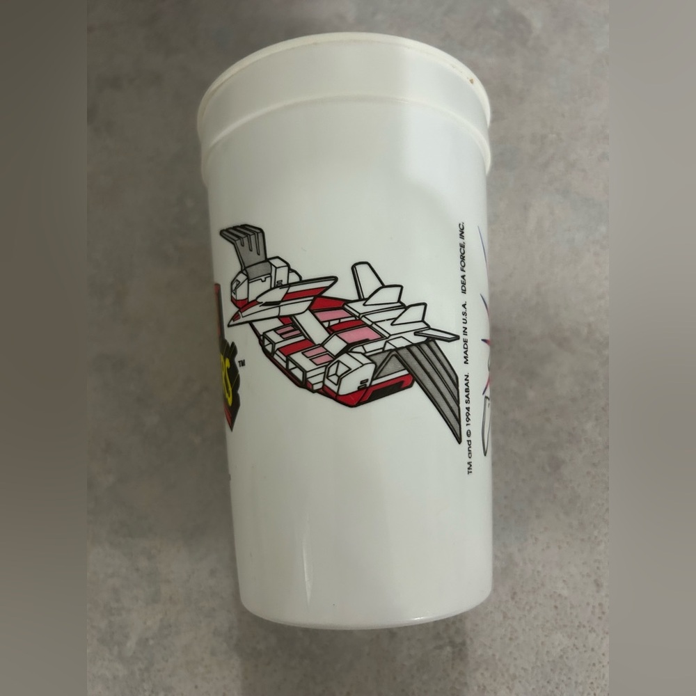 Mighty Morphin Power Rangers Pink Ranger 1994 Cup - Picture 2 of 3